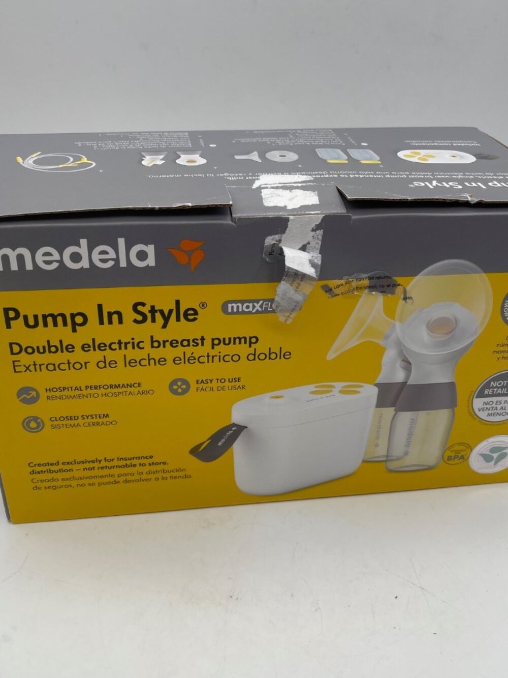 Medela Pump In Style Max Flow Double Electric Breast Milk Pump